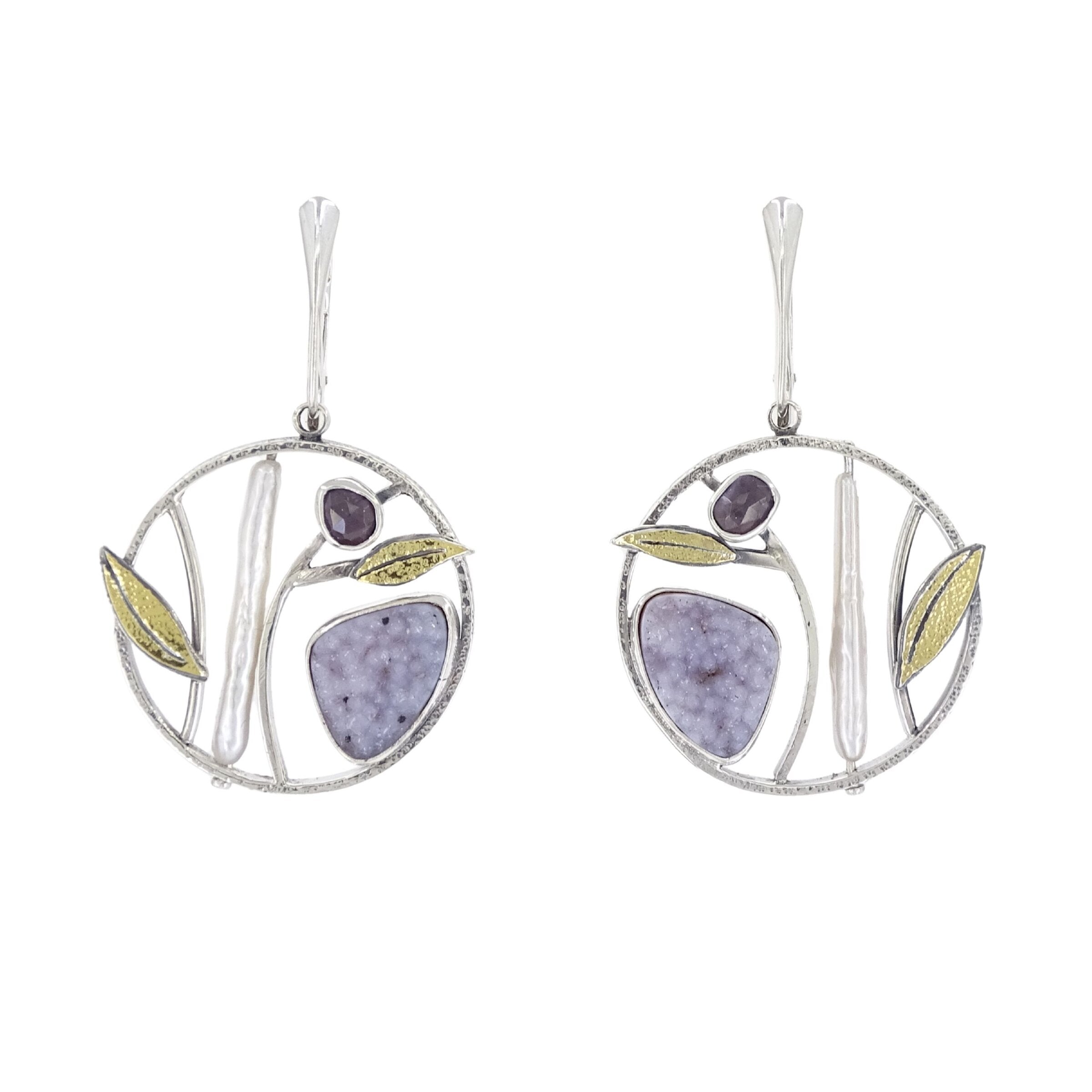 Lavender Mist Earrings