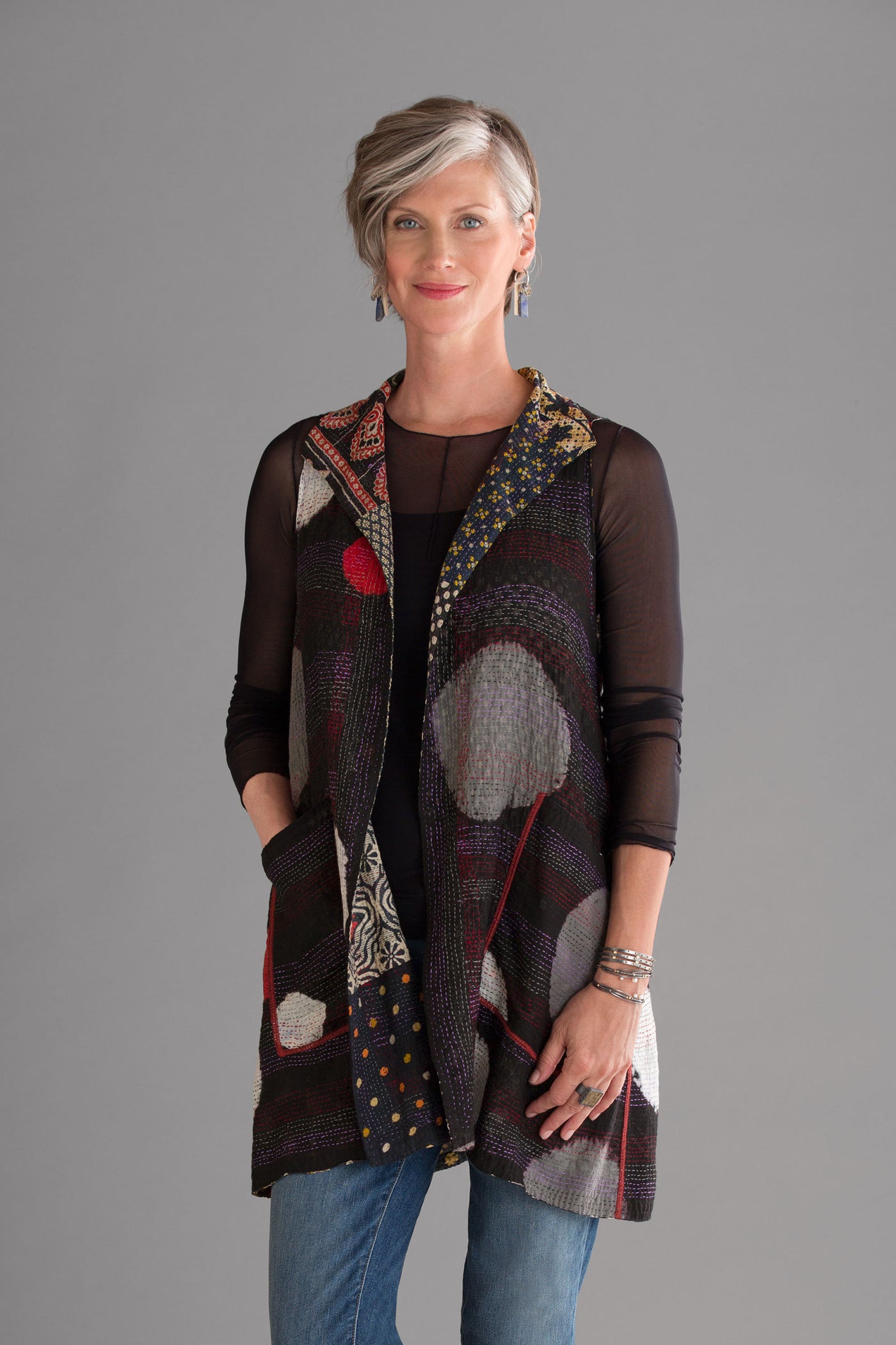 black, side 1