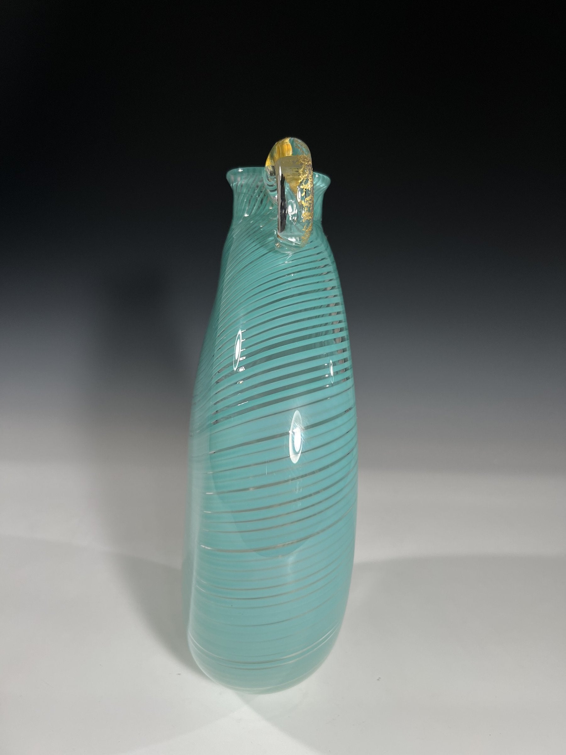 Turquoise Vertigo Vase