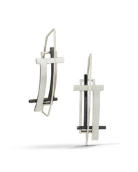 Small T-Square Earrings