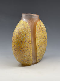 Marigold Cascade with Clear Interior