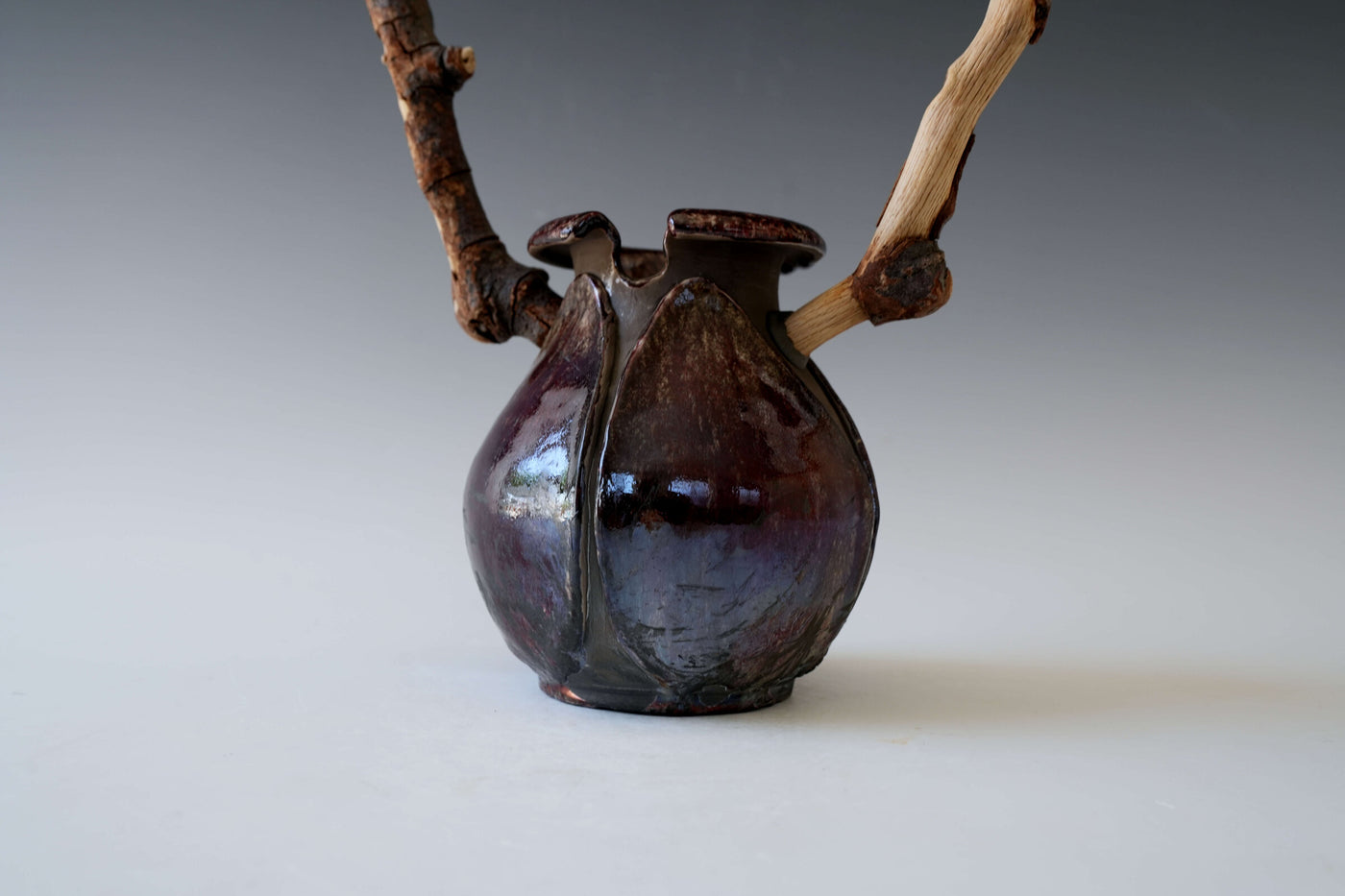 Silent Tree Walker Magic Forest Porcelain Vessel
