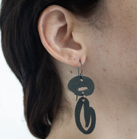 Long Inkstroke Earrings