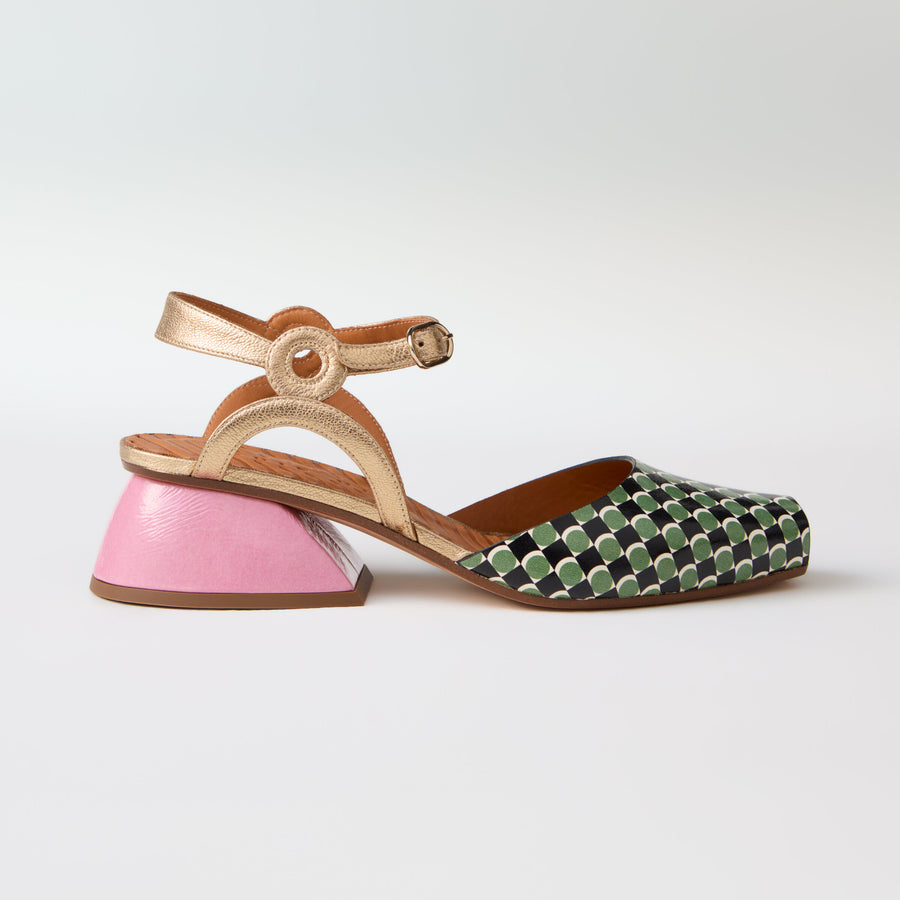 Maison Covered-Heel Shoe