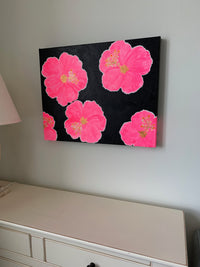 Hanging on a wall horizontally