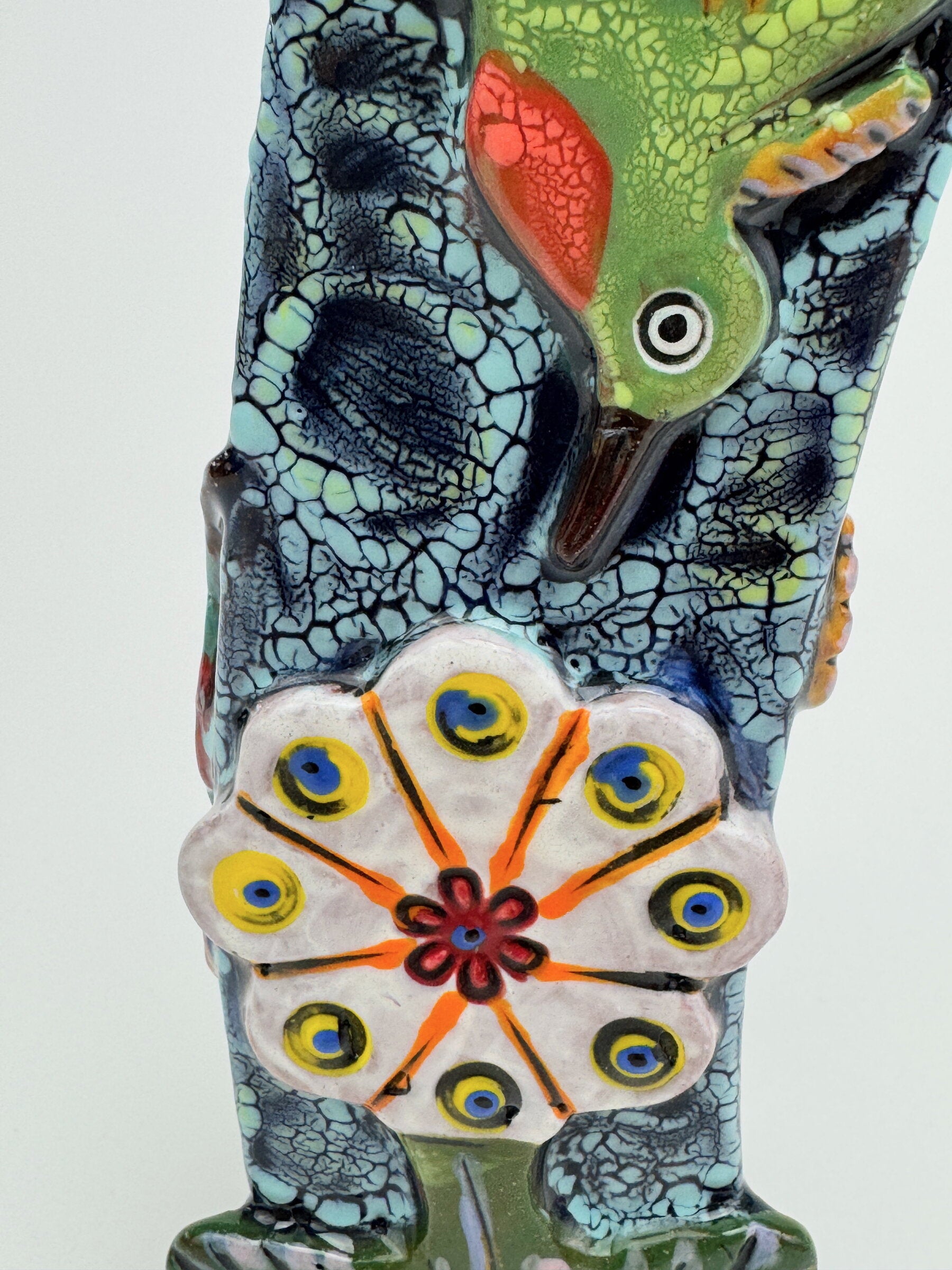 Hummingbird Garden Wall Vase