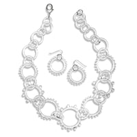 shown with the wheel earrings