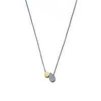 Teardrop and Dot Necklace
