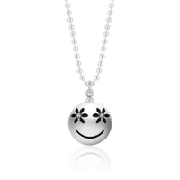 with sterling silver bead chain