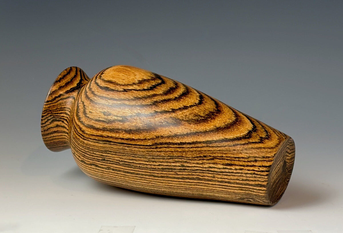 Vase Turned from Mexican Rosewood
