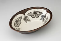 Large Serving Dish: Monarch Butterfly