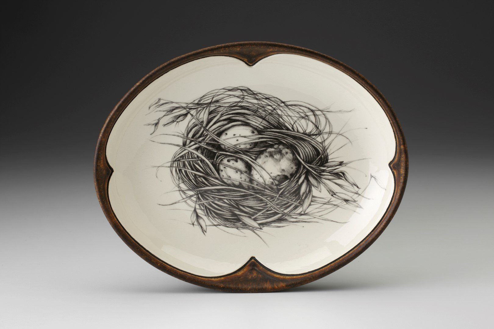 Small Serving Dish: Quail Nest