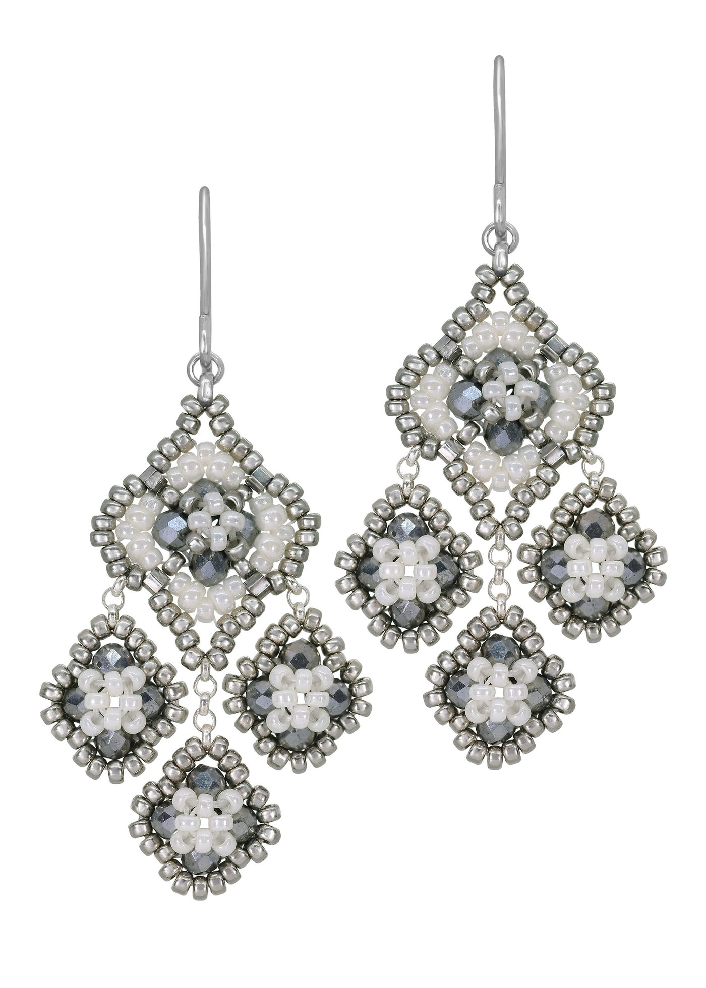 White & Silver