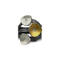 Oxidized Silver Band