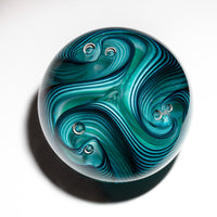 Aqua Three Twist Flower
