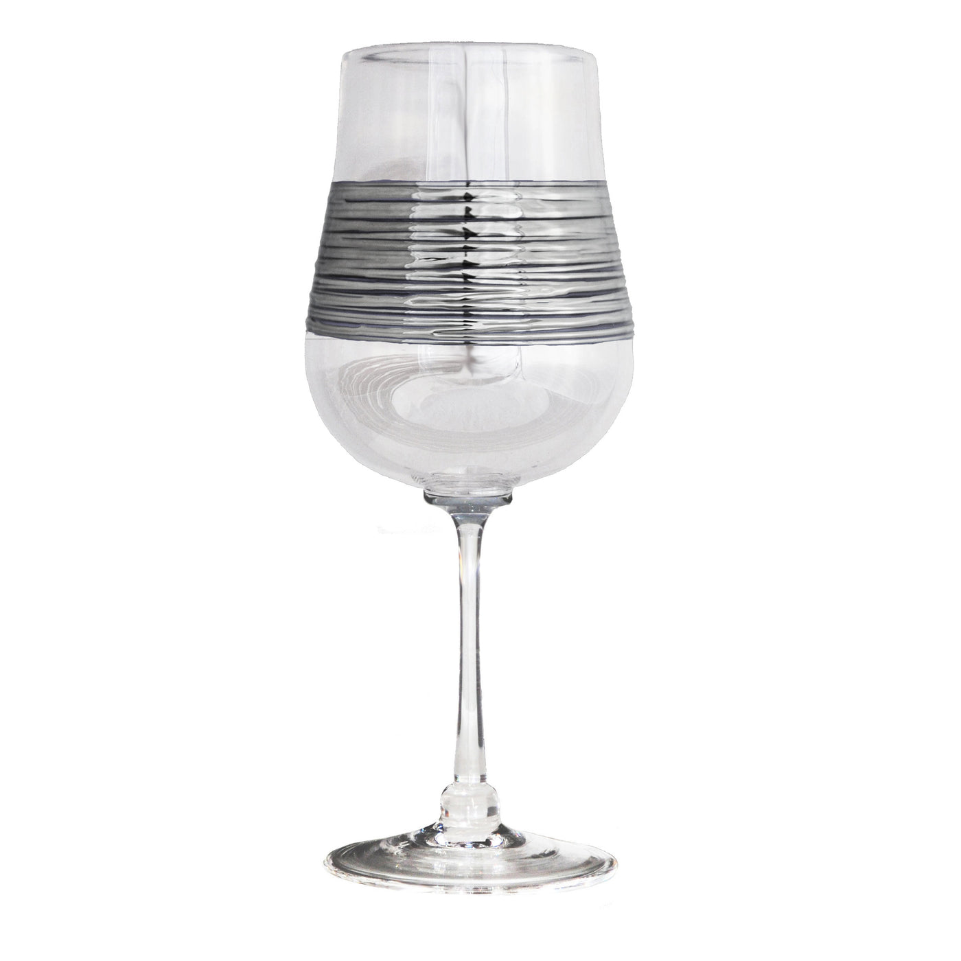 Clear, white wine
