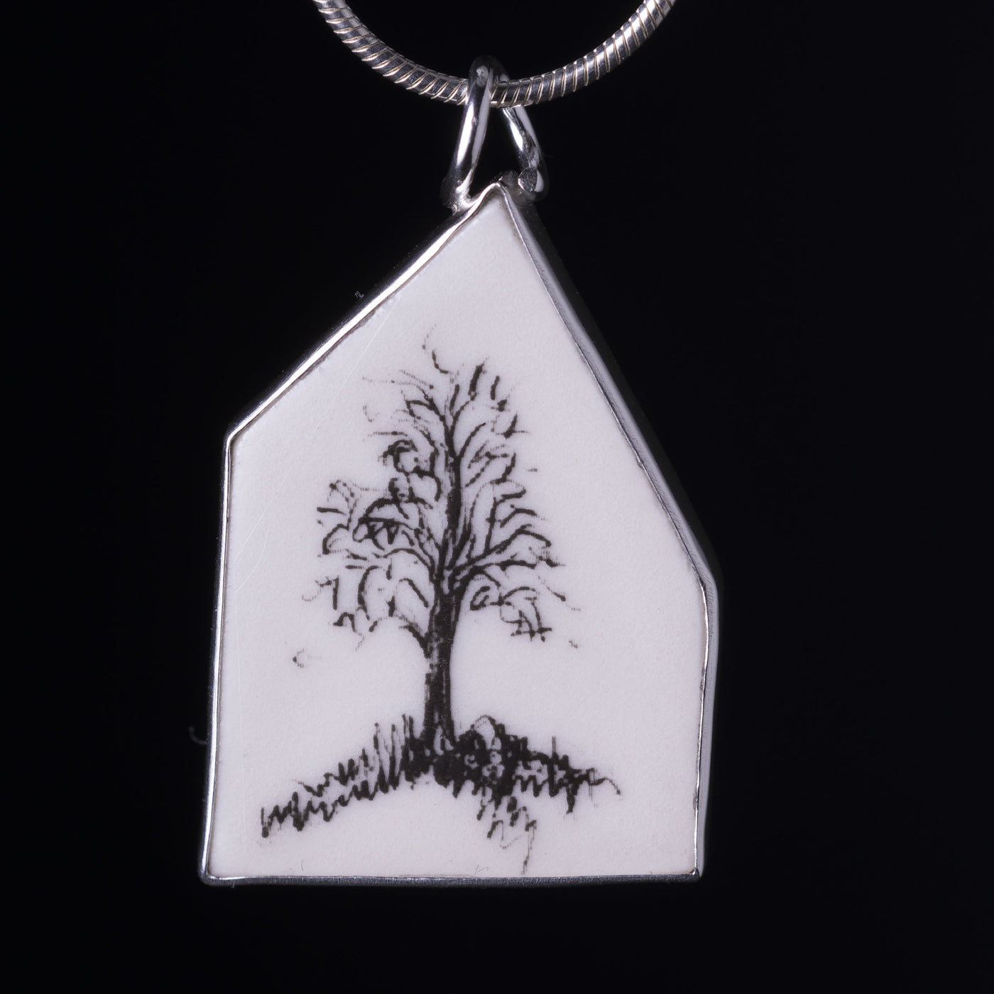 Single Tree House Pendant