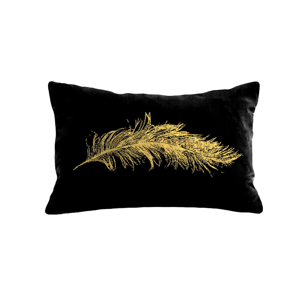 gold on black, 12" x 16"
