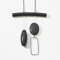 Lava and Blackstone Necklace