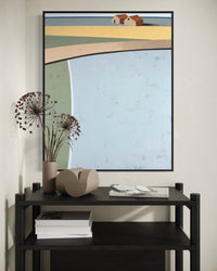 print on canvas framed