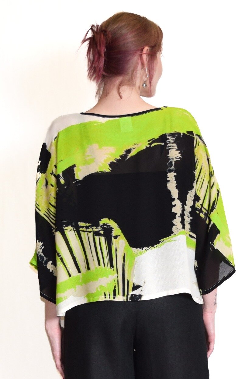 Cropped Dolman Pullover