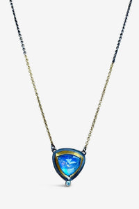 Tri Fold Split Necklace