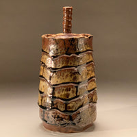 Carved Jar, Tenmoku and Ash