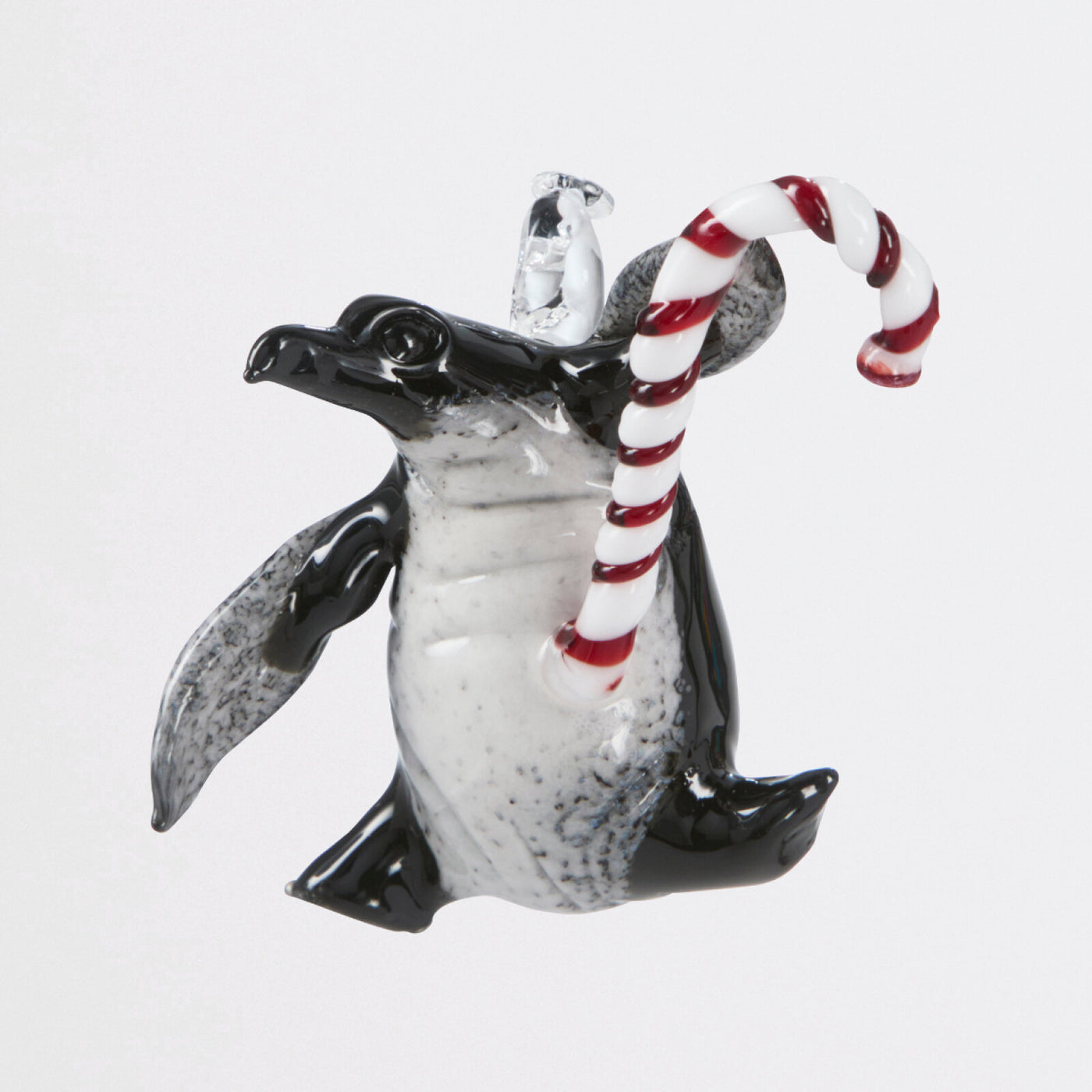 Penguin with Candy Cane