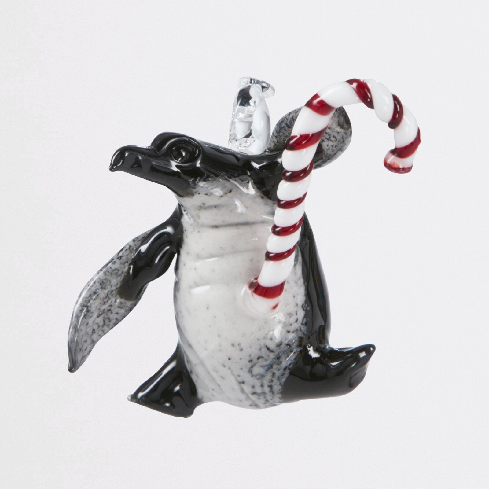 Penguin with Candy Cane