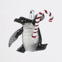 Penguin with Candy Cane