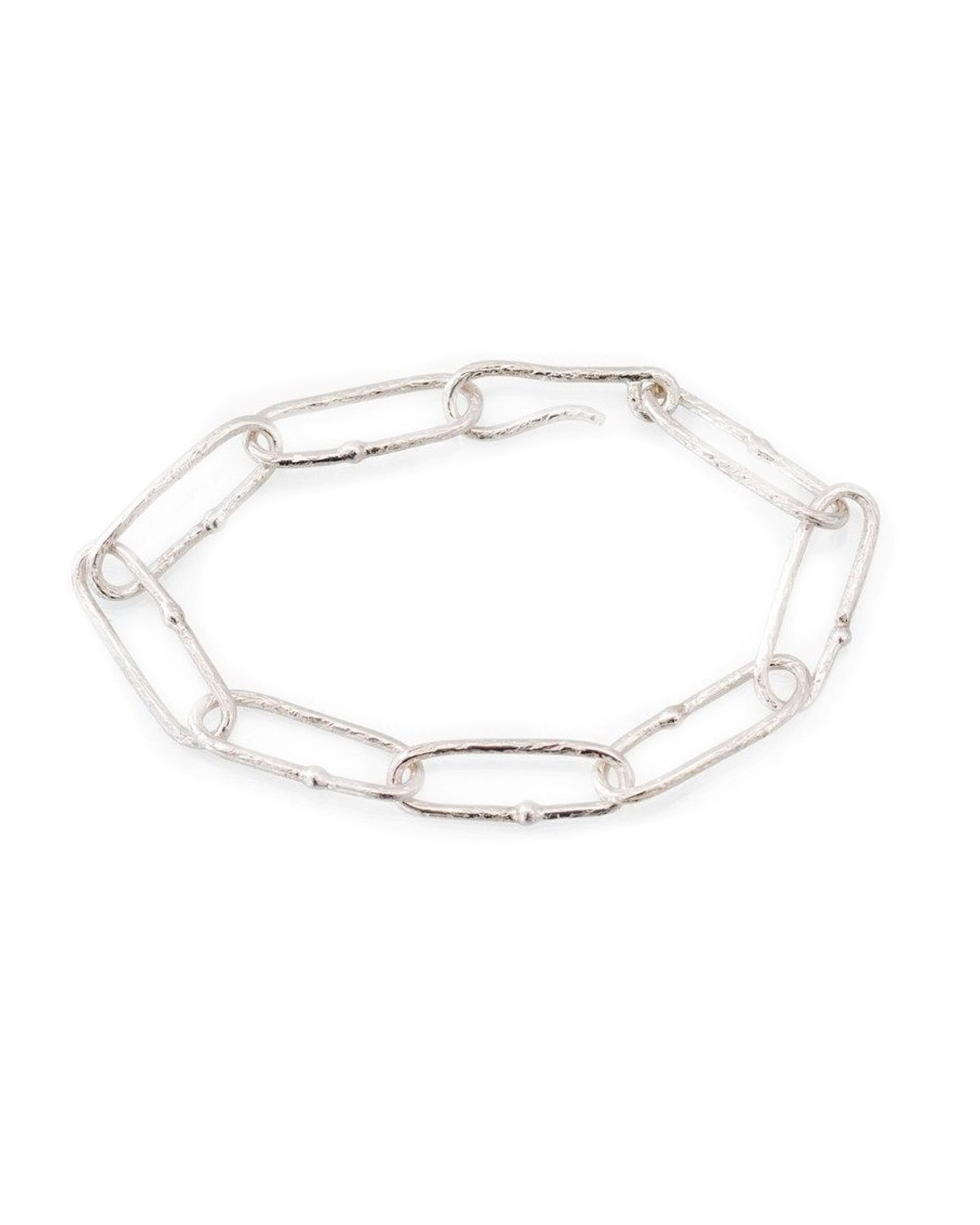 Shimmer Long Link Bracelet