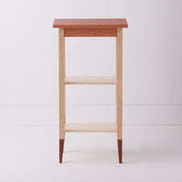 Leopard Wood and Tiger Maple Hall Table
