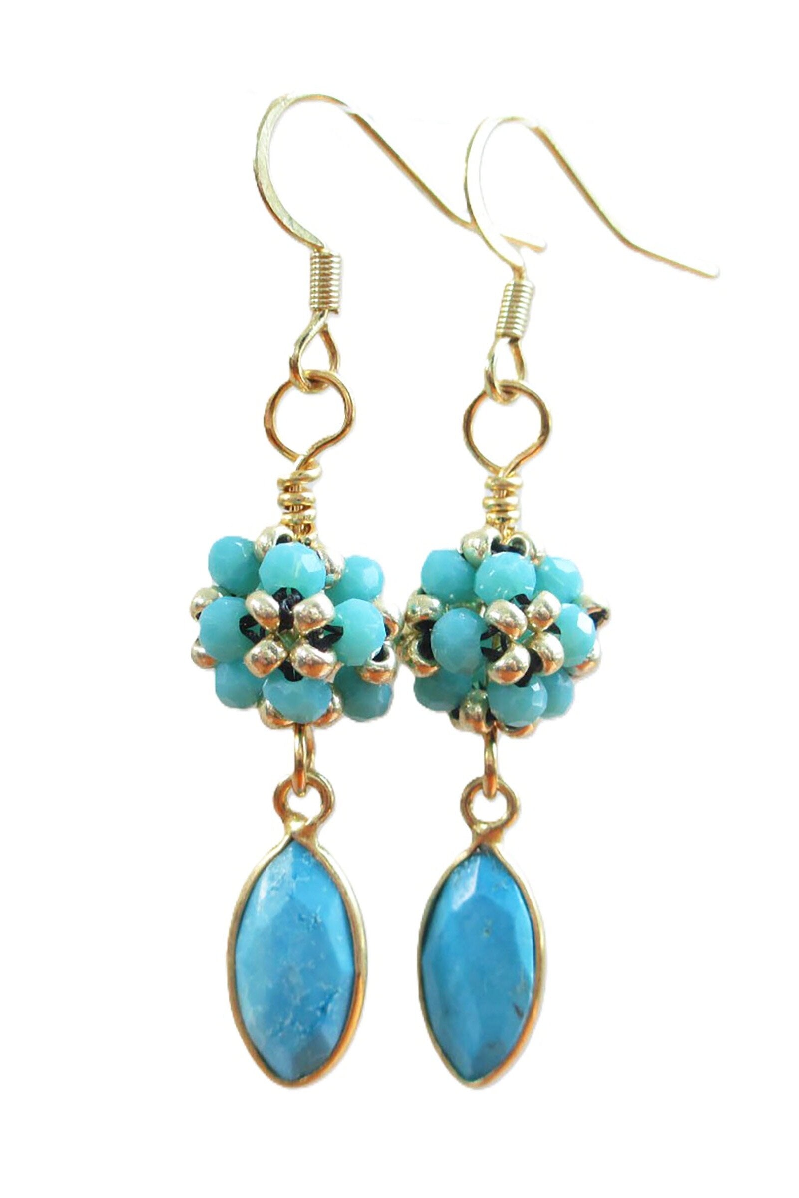 Turquoise Drop Earrings