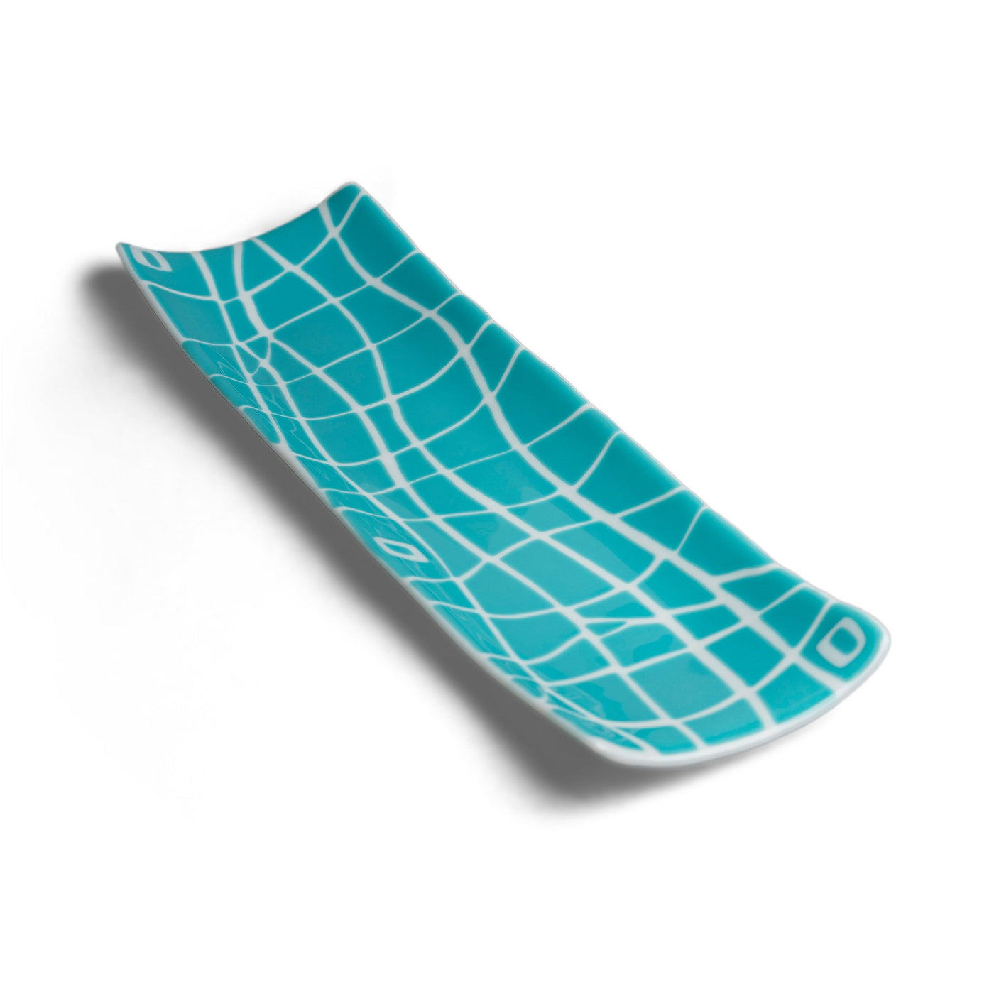 Turquoise on White