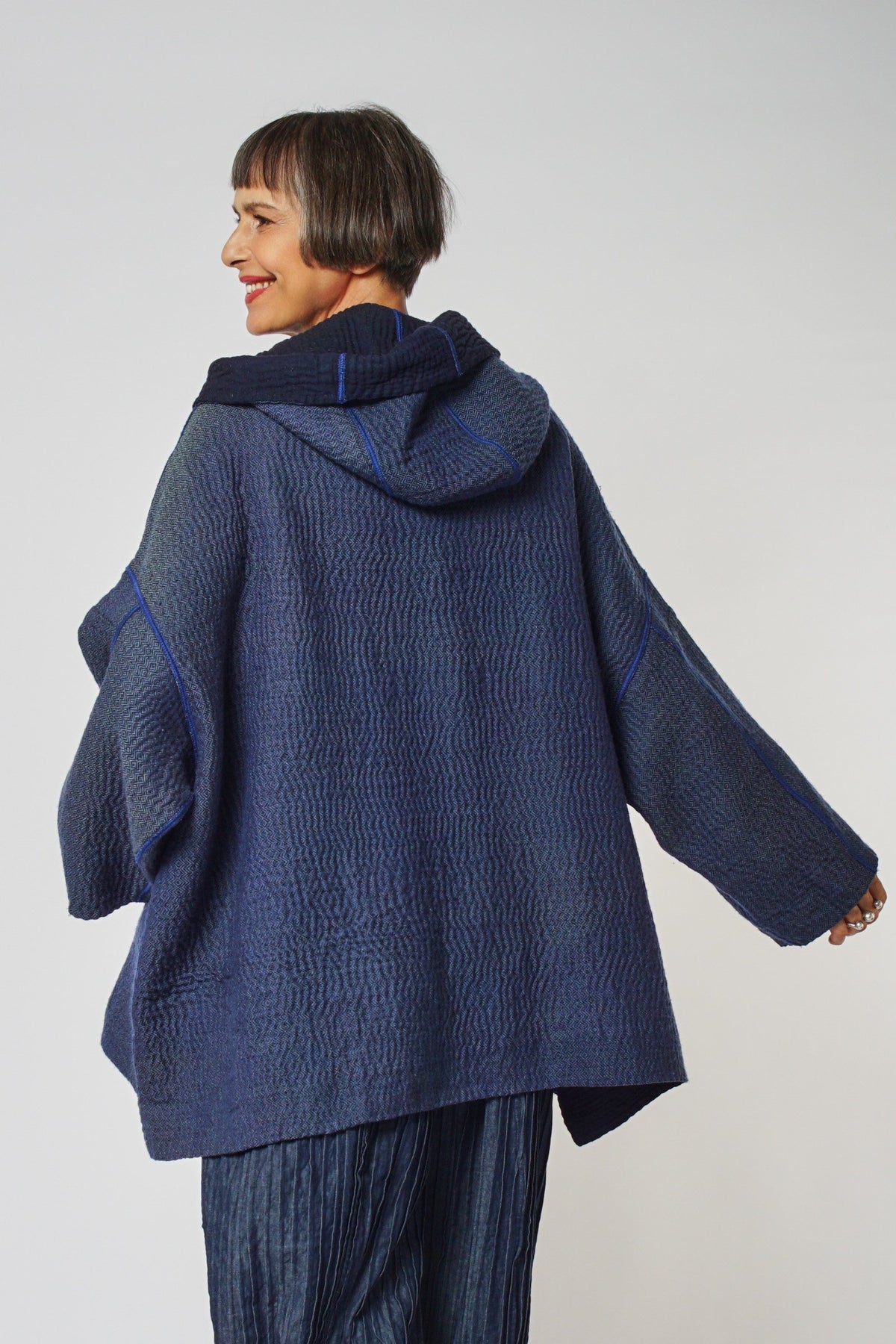 Hoodie Poncho #3