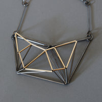 Irregular Triangles Necklace
