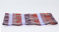 Purple Striped Platter