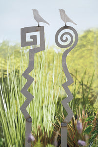left to right: square, round