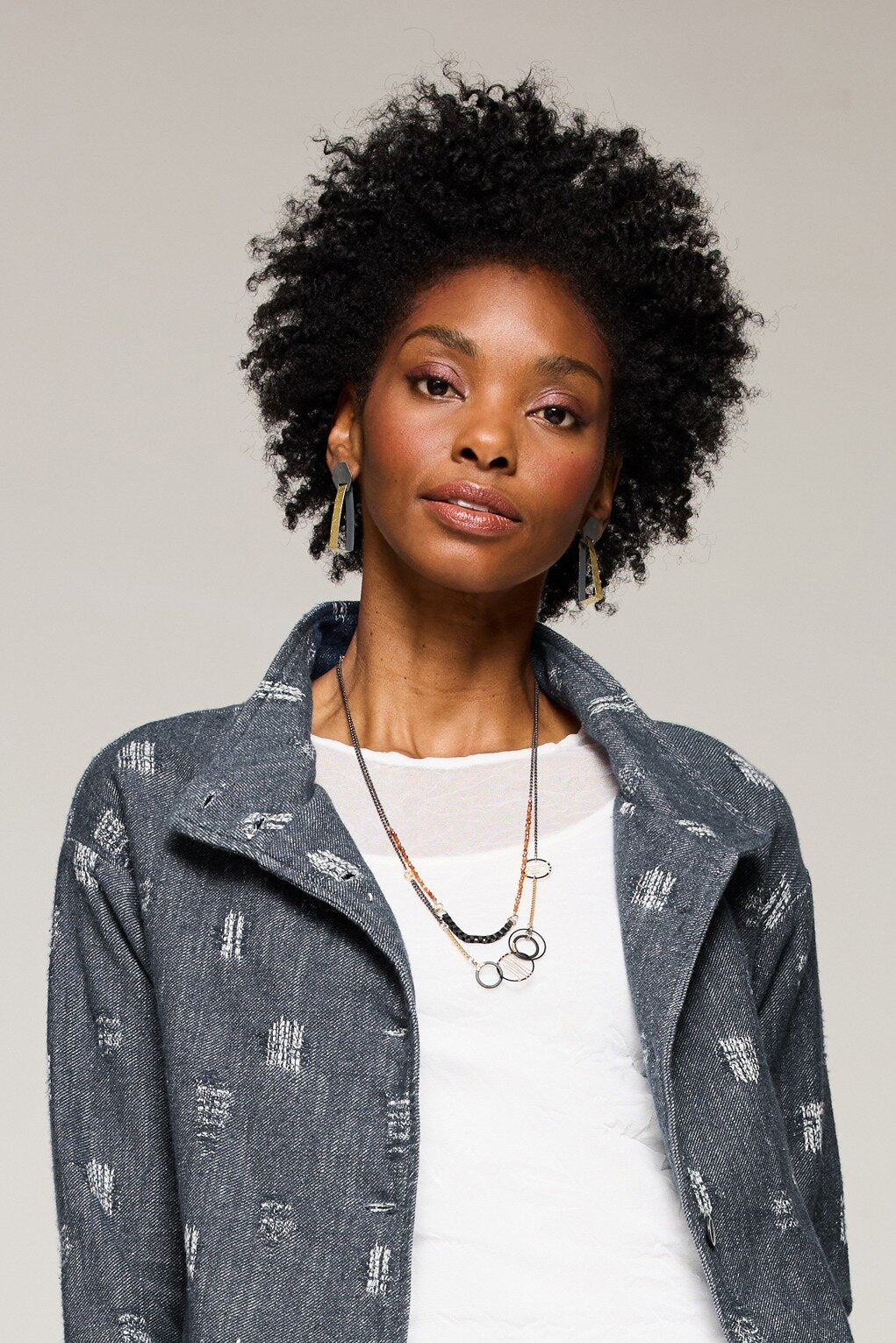 Burnished Orbit Necklace