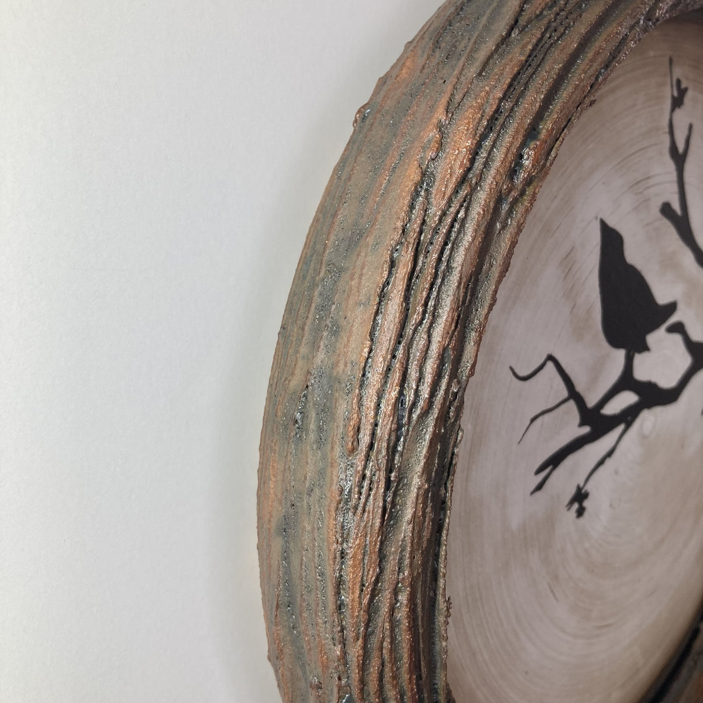 Nest Plate with Song Bird