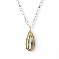 Aquamarine Relic Pendant