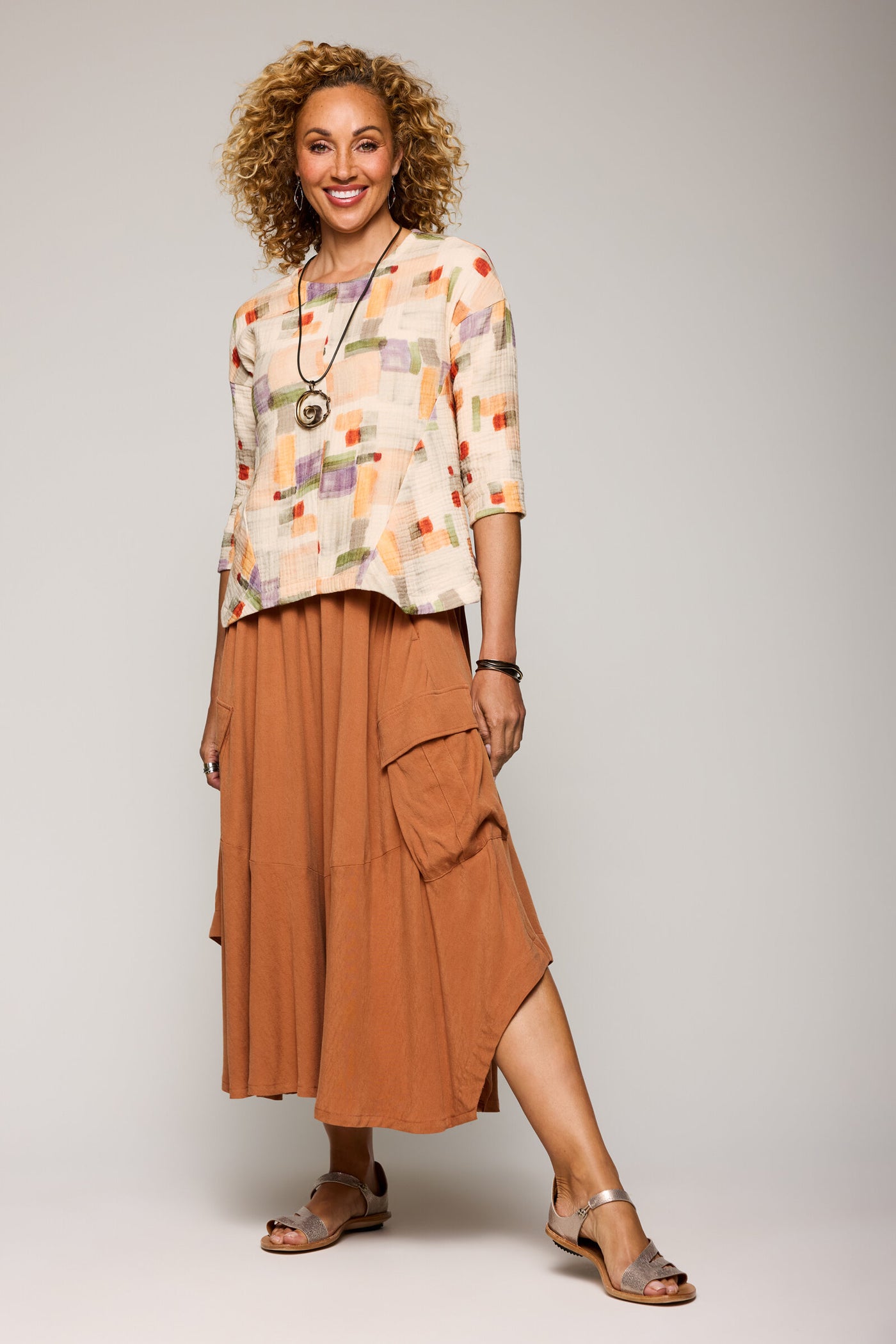 Gauze Callan Top