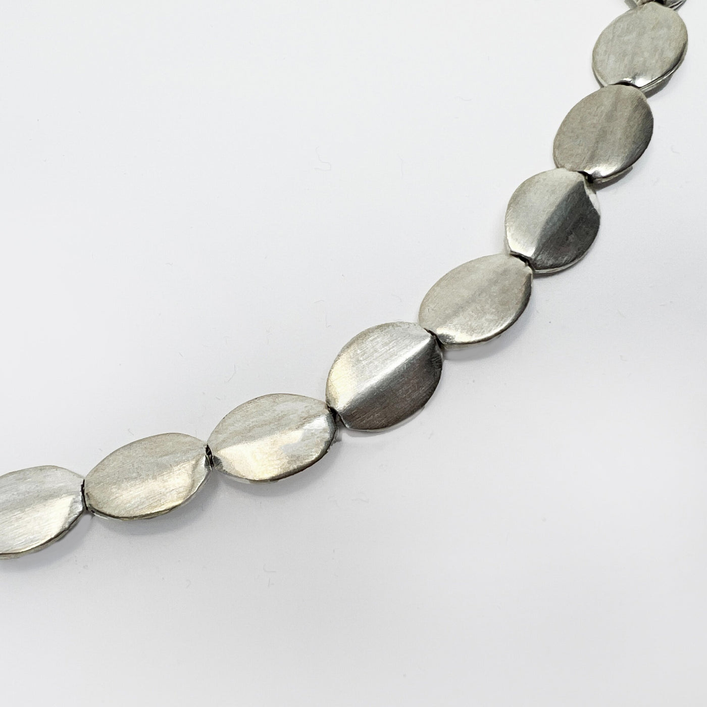 Silver Petal Necklace