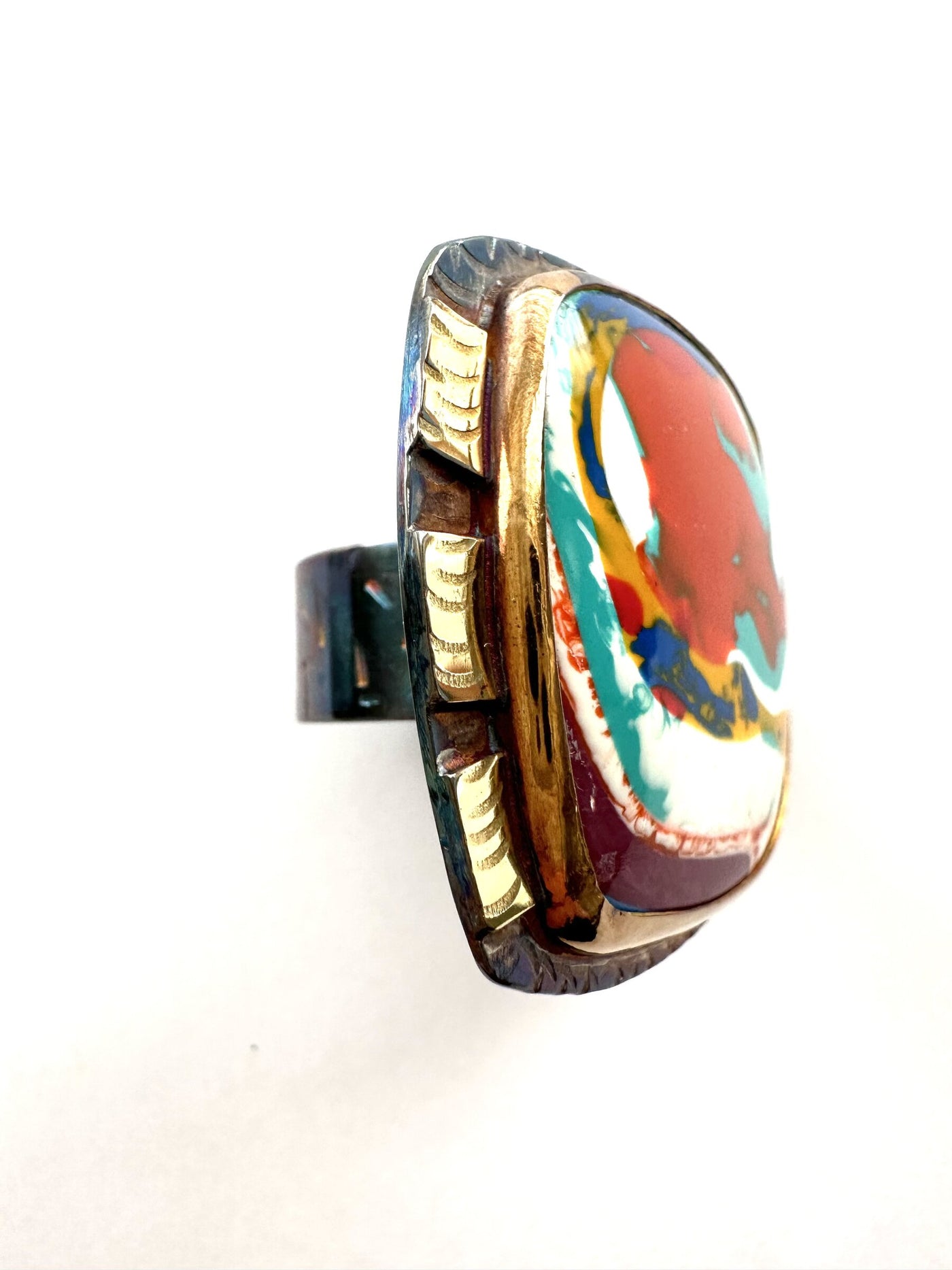 Blue Intersects Red Ring