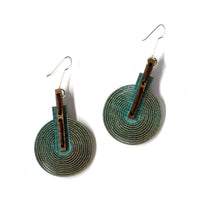 Copper Patina Faux Leather