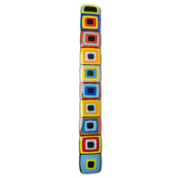 Carnival Story Pole with Black Centers