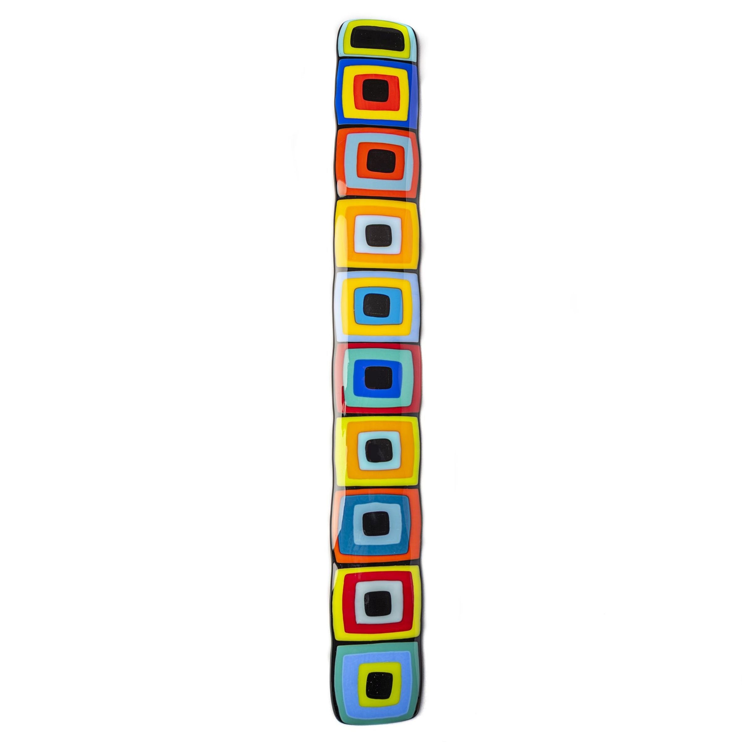 Carnival Story Pole with Black Centers