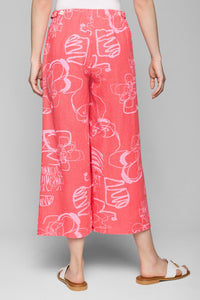 Flat Front Crop Pants
