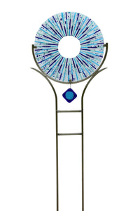 Blue Garden Wreath