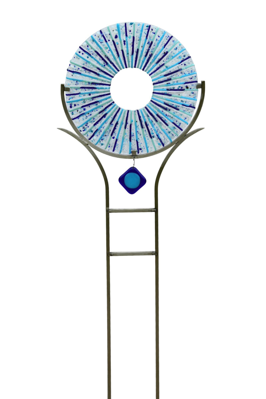 Blue Garden Wreath